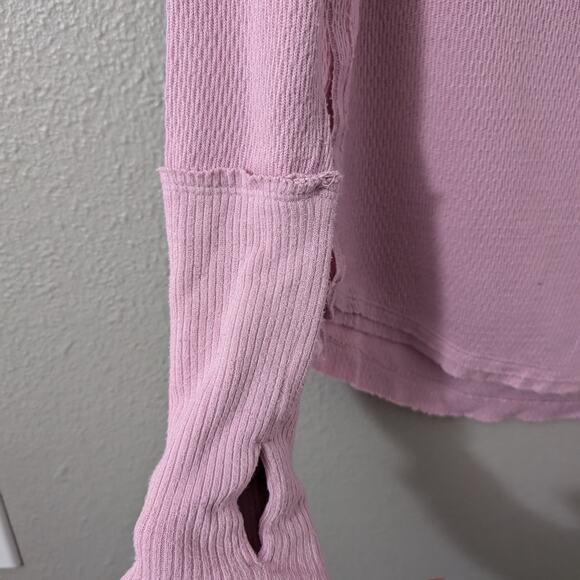 Free people Pink Long Sleeve Top - Picture 2 of 5